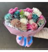 Яркий сборный букет 