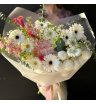 Сборный букет из мини-герберы 