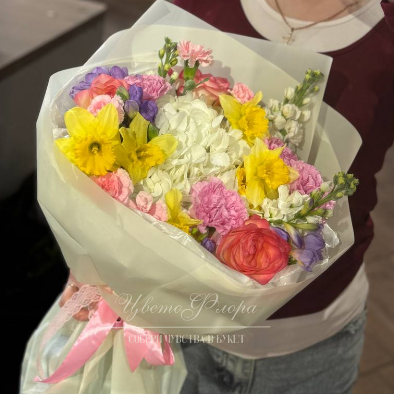 Дофаминовый сборный букет 